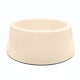 image 1 of Pet Brands Bamboo 2.7L Dog Bowl | Cream | Cream | Medium | 1
