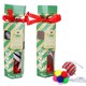 image 1 of 2pk Kitten Cat Christmas Cracker Gift Each Cracker Contains 4 Different Textured Balls