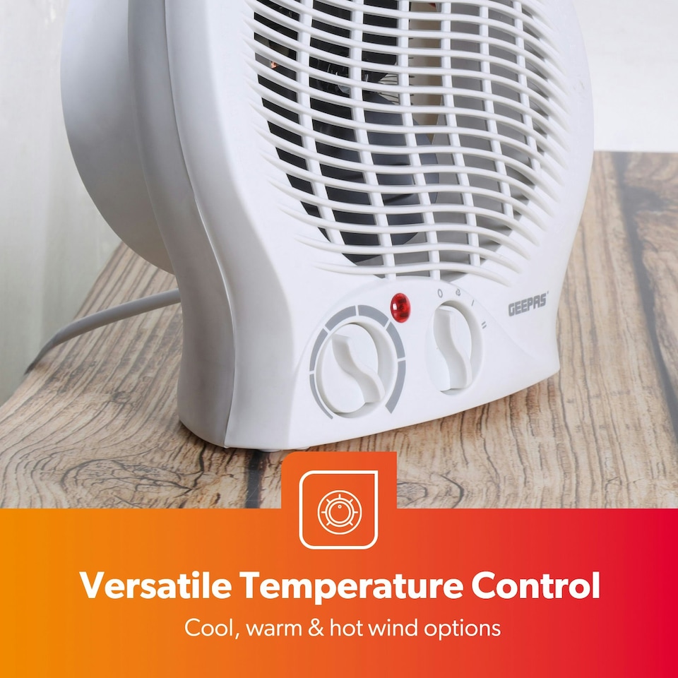 image 1 of GEEPAS Portable Fan Heater