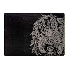 The Just Slate Company Cockapoo Slate Cheese Board