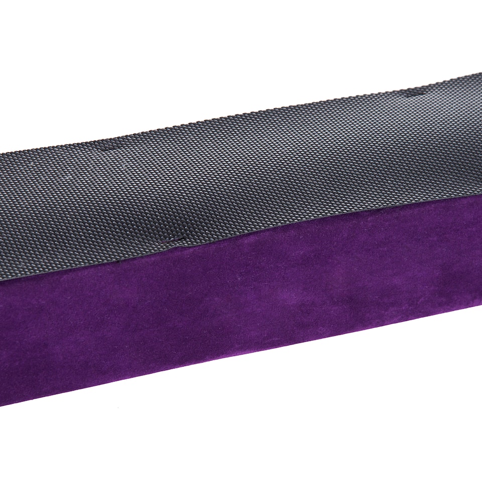 image 1 of HOMCOM 2.1M 7FT Gymnastics Folding Balance Beam Home Gym Training Exercise Sports - Purple | Purple