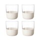 image 6 of Villeroy & Boch Manufacture Rock Blanc Set of 4 Old Fashioned Tumblers