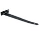 image 6 of 12in / 300mm Heavy Duty T Tee Hinges For Shed + Garden Gates Black Finish 8pc