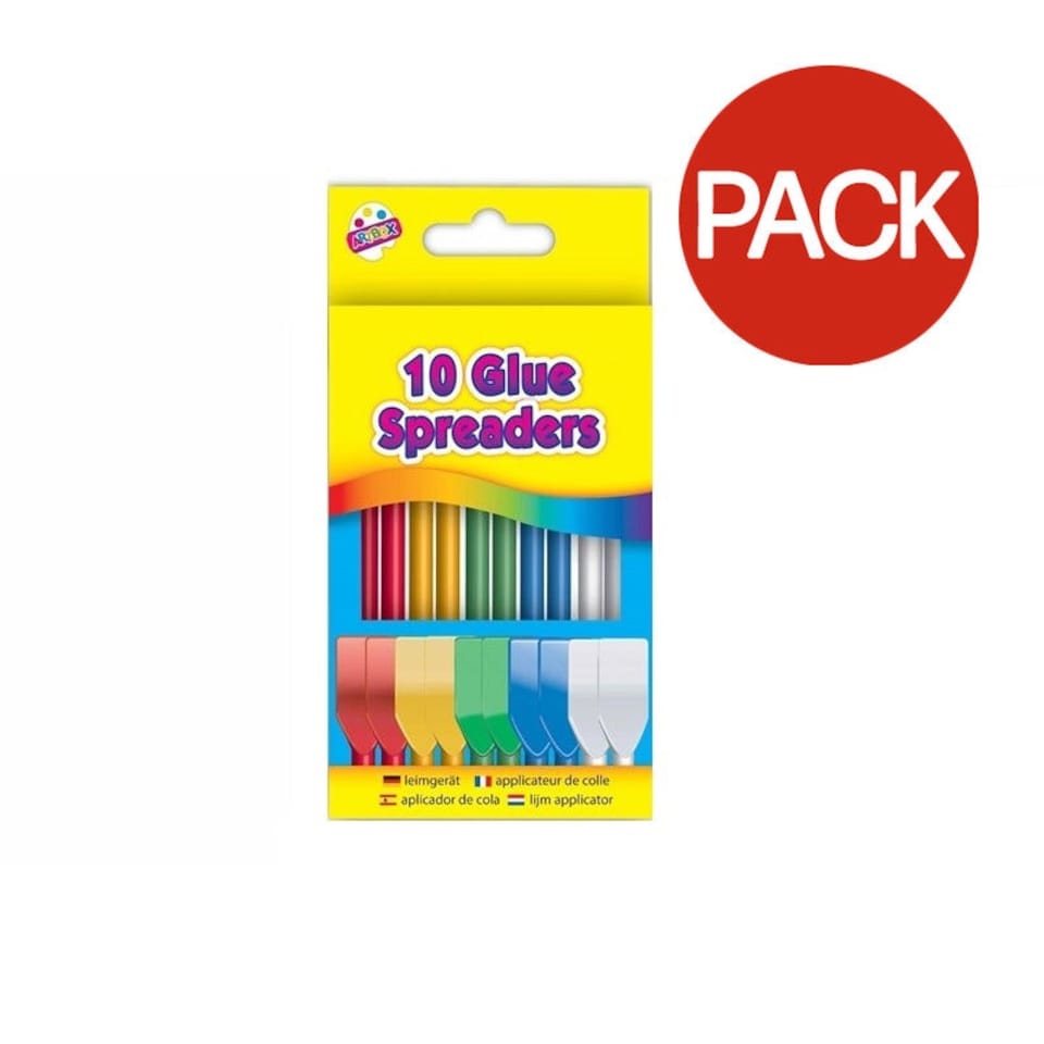 ArtBox Glue Spreader (Pack of 10) - Multicoloured - One Size