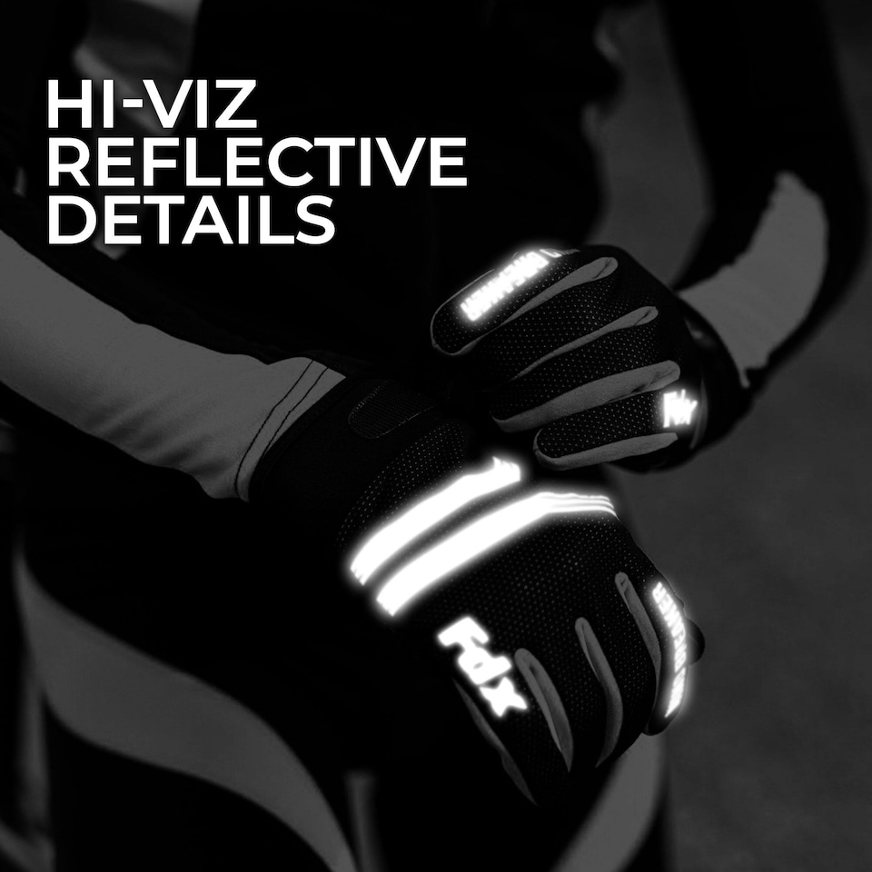 image 1 of Dryrest Full Finger Winter Cycling Gloves Thermal Windproof Padded Glove