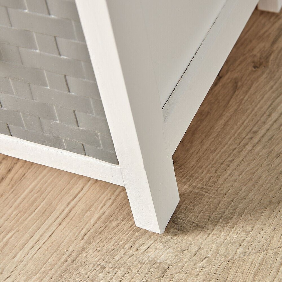 image 1 of Wooden Storage Unit Chest Of Drawer Bedroom Organiser Fully Assembled | White