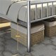 image 6 of Yaheetech 3ft Single Metal Bed Frame with Slatted Headboard Silver