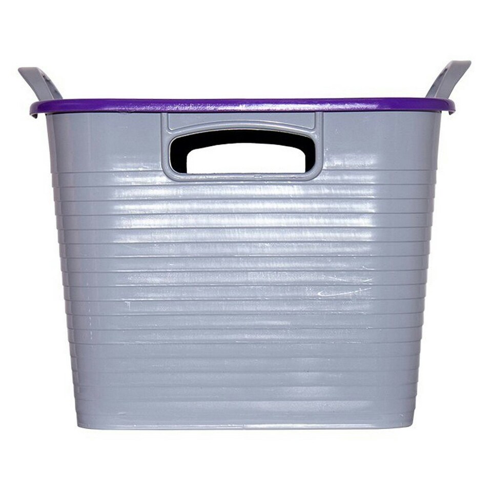 Red Gorilla Stack N Store Storage Box - Grey/Purple - One Size