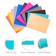 image 3 of Pack of 10 A4 Purple Coloured Eva Foam Sheets | Purple | Purple | A4