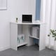 image 1 of Computer Desk PC Laptop Table Corner Home Office Study Gaming | White
