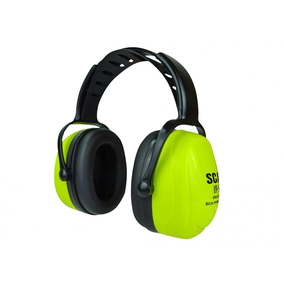 image 1 of Scan Hi-vis Ear Defenders - Multi Colour - One Size Multi | One Size