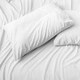 image 3 of Belledorm Jersey Cotton Contour Pillowcase (Pair) - White - L