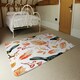 image 3 of Birds & Leaves in Autumn (Rug) Orange | XL: 160x230cm
