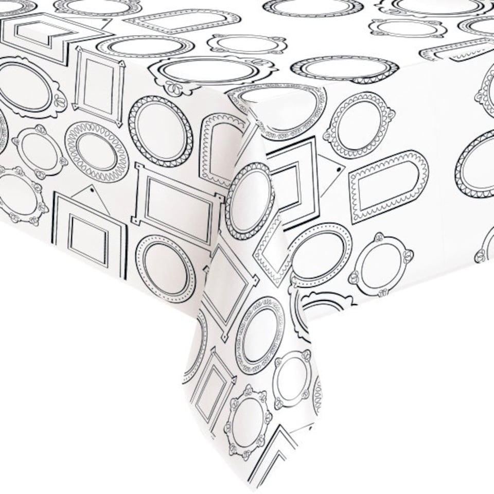 image 1 of Activity Paper Table Cover for Adults, 54"x84"