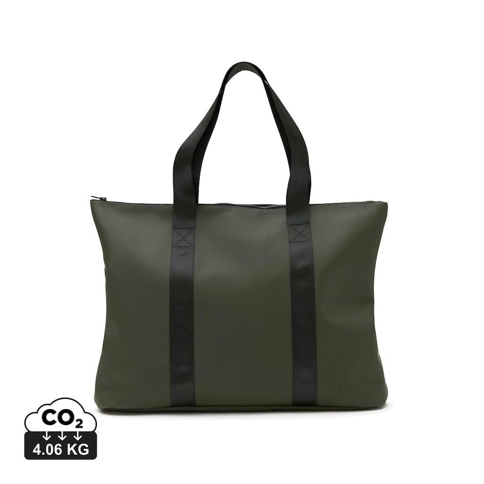 image 1 of Vinga Baltimore Tote Bag - Green - 36cm x 46cm x 12cm | Green