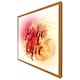 image 5 of Boho chic lettering on beautiful watercolour (Picture Frame) White | S