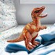image 7 of T-Rex Dinosaur Soft Toy Dinosaur Skeleton Body Plush Cuddly Plushie 25cm Brown