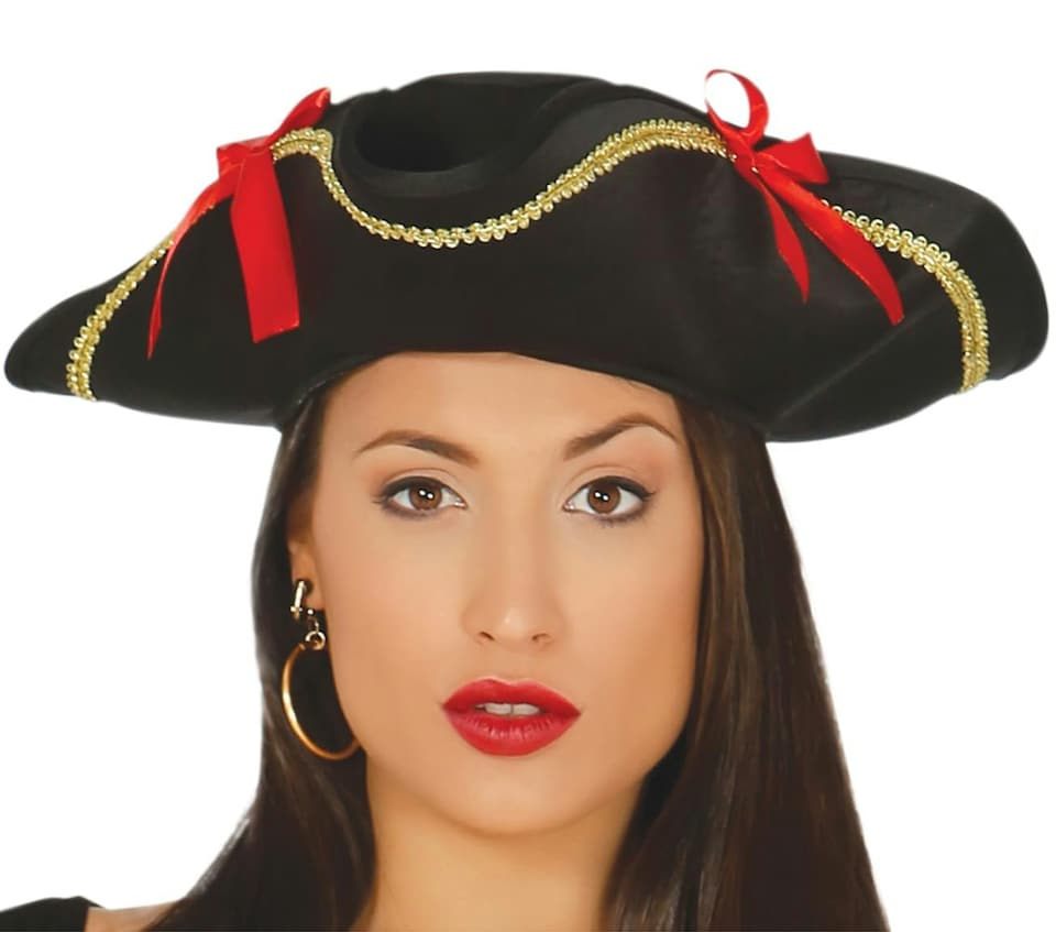 image 1 of Fancy Dress Adult Red Pirate - L