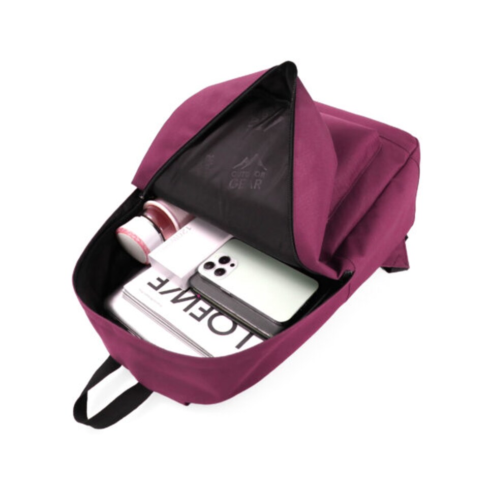 image 1 of Everyday Backpack with Smart Storage and All Day Comfort Outdoor Gear - Fuchsia