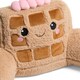 image 5 of OHS Honey the Waffle Cuddle Cushion Novelty Reading Pillow