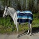 image 2 of Rhinegold Fleece 3/4 Ride On Rug Red | Size: Full
Colour: Burgundy