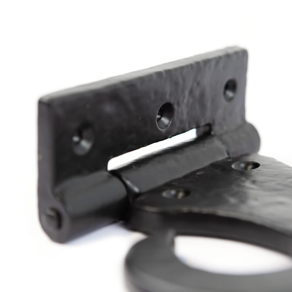 image 1 of Hammer & Tongs Arrowhead T-Hinge - W400mm - Black | Black | Black