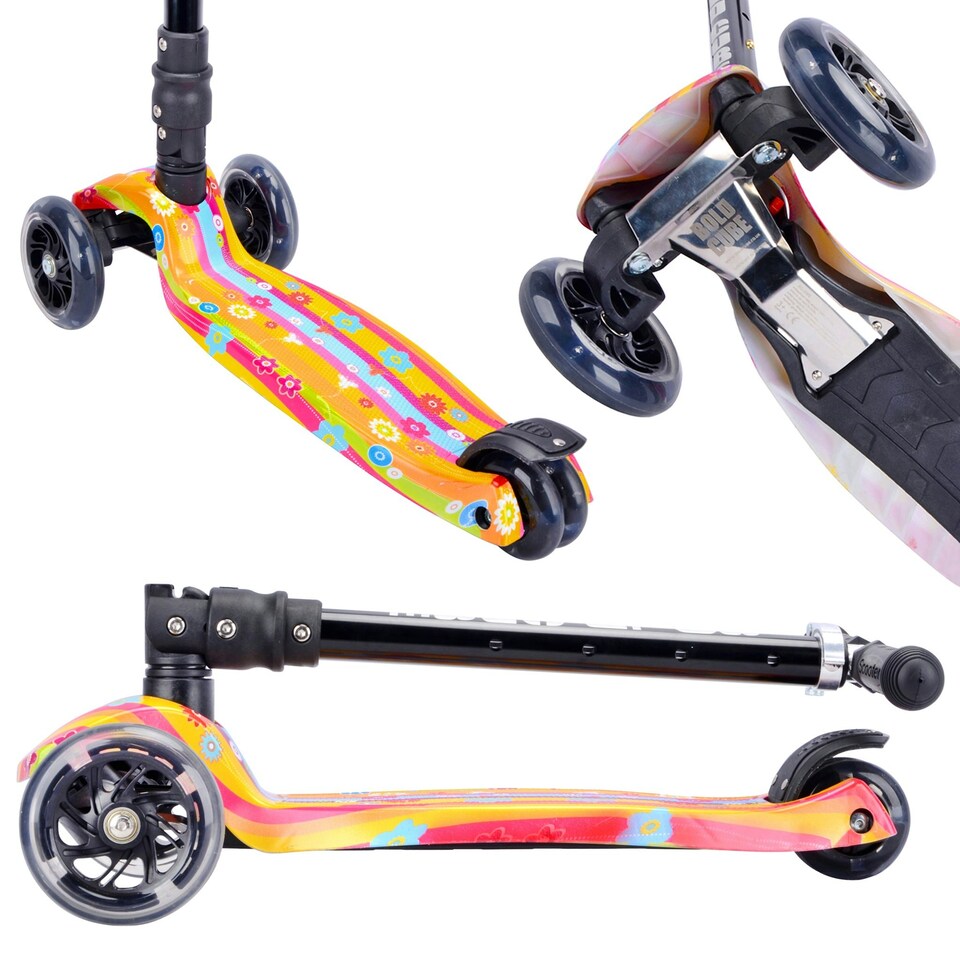 image 1 of BOLDCUBE x Flower Power - Big 3 Wheel Scooter