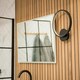 image 3 of ValueLights Infinity Black Circle Integrated LED Wall Light