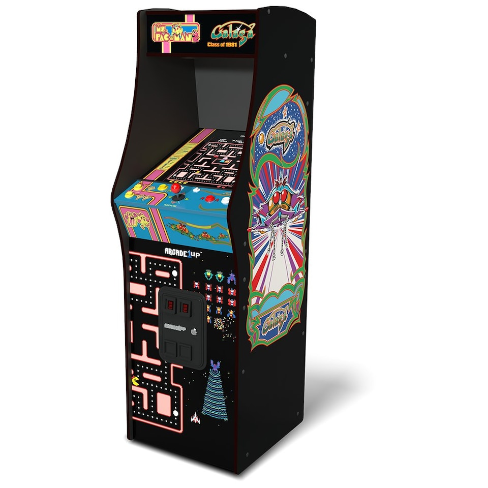 image 1 of Arcade1Up Ms. Pac-Man vs Galaga Class of 81 Deluxe Arcade Machine Multi