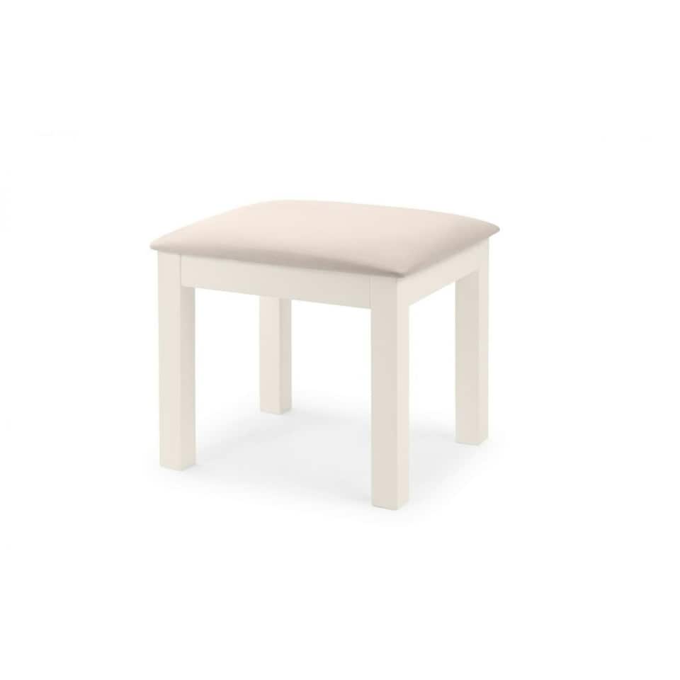 image 1 of Premier Pure White Dressing Stool