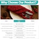 image 6 of 100% Polyester Christmas Napkins Cloth Table Napkins - 20 Inch