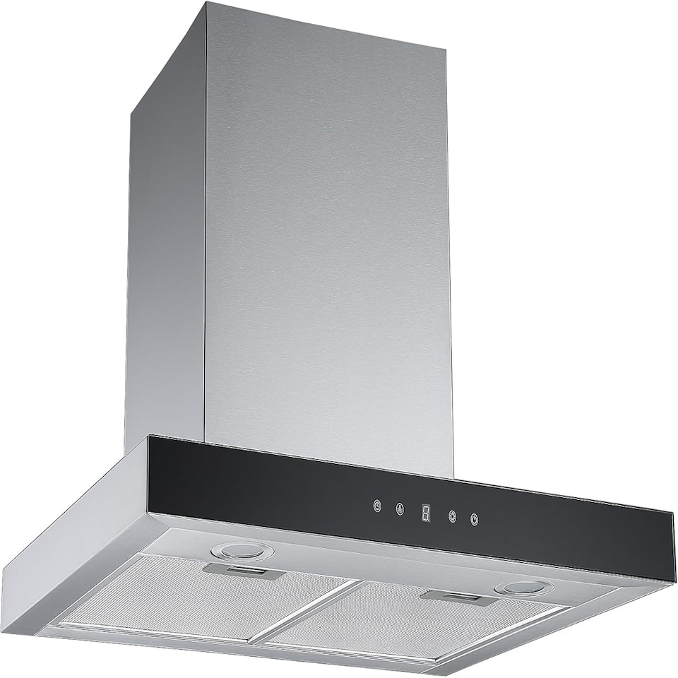 image 1 of Cookology 60cm Stainless Steel Chimney Cooker Hood - Energy Rating A++