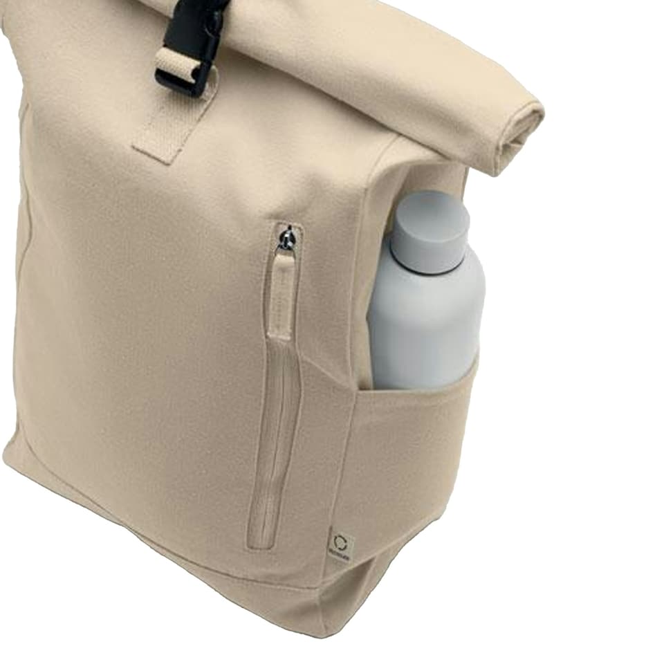 image 1 of MidOcean Kamet Roll Top Backpack - Beige - One Size | Brown