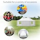 image 6 of Outsunny 6.8 x 5m Garden Octagonal Gazebo Party Wedding Tent  Heavy Duty Marquee