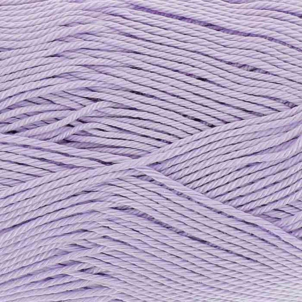 King Cole Purple Giza Cotton 4 Ply Yarn (Value Pack 12 x 50g Balls) For Crochet, Knitting - 158m per ball
