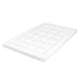 image 1 of Lavio Mattress Topper 10cm Deep Soft Microfibre Washable with Strap  Double