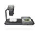 image 4 of Zens Dual+Watch Wireless Charger (incl. Wall Charger) - black