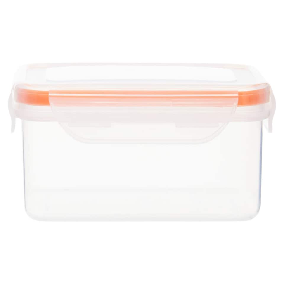 image 1 of Herrela 6pc Rectangular Food Containers with Airtight Lids