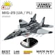 image 3 of MIG 29 brick plane model - COBI 5840 - 590 bricks