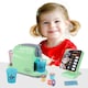 image 2 of Coffee Shop Set with Coffee Maker Toy Menus Cash Register Play Food Set for Toddlers 3 plus