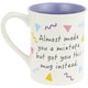 image 3 of Our Name Is Mud Ceramic Mug Made in the 80's 454ml | White | 1