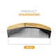 image 3 of Kobe Pro Wood Fine Comb