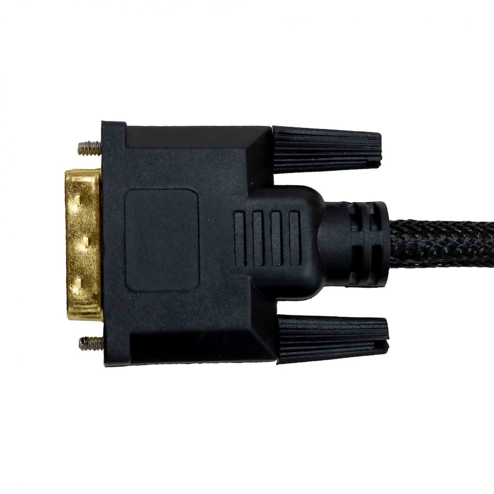 image 1 of 2m DVI Male to Male Dual Link Gold Cable Lead
