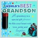 image 1 of World's Best Grandson... Sentimental Fridge Magnet - Christmas, Birthday Gift