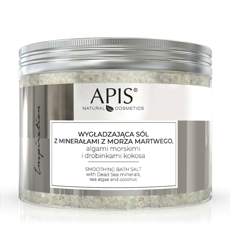 image 1 of Apis Inspiration Smoothing Bath Salt with Dead Sea Minerals Sea Algae and Coconut 650g