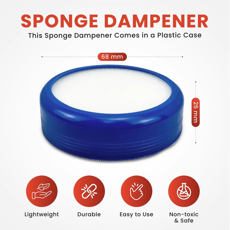 image 1 of Pack of 10 Janrax Blue Sponge Damper
