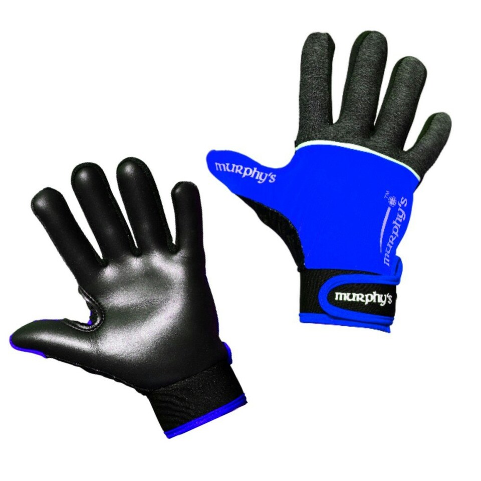 Murphys Childrens/Kids V2 Gaelic Gloves - Grey/Blue/White - 4