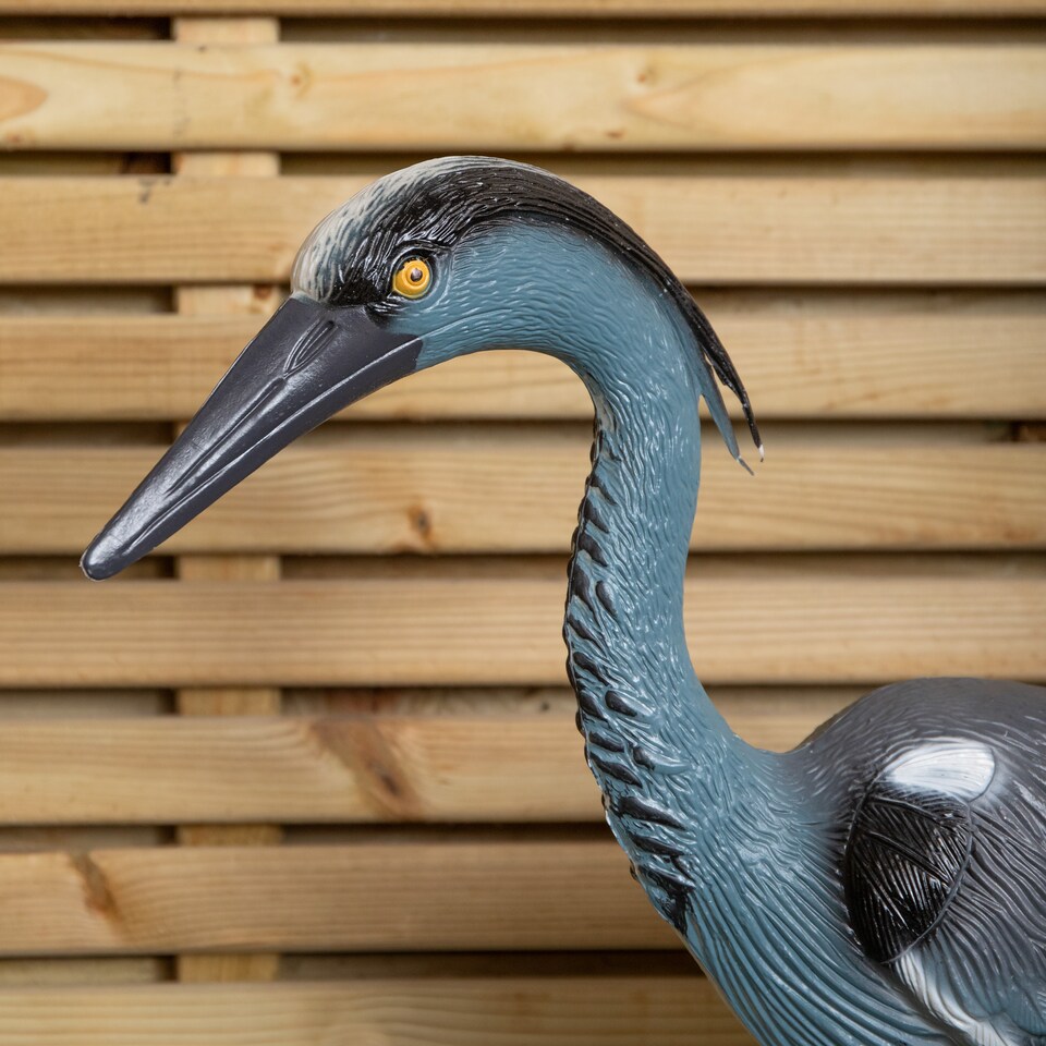 image 1 of Redwood Heron Bird Deterrent - 70cm - Grey