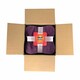 image 2 of Extra Soft Warm Large Luxury Thermal Fleece Throw Blanket - 180 x 200 cm Purple