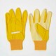 image 2 of Homescapes Assorted Multi-Colour Gardening Gloves, Set of 3 Green